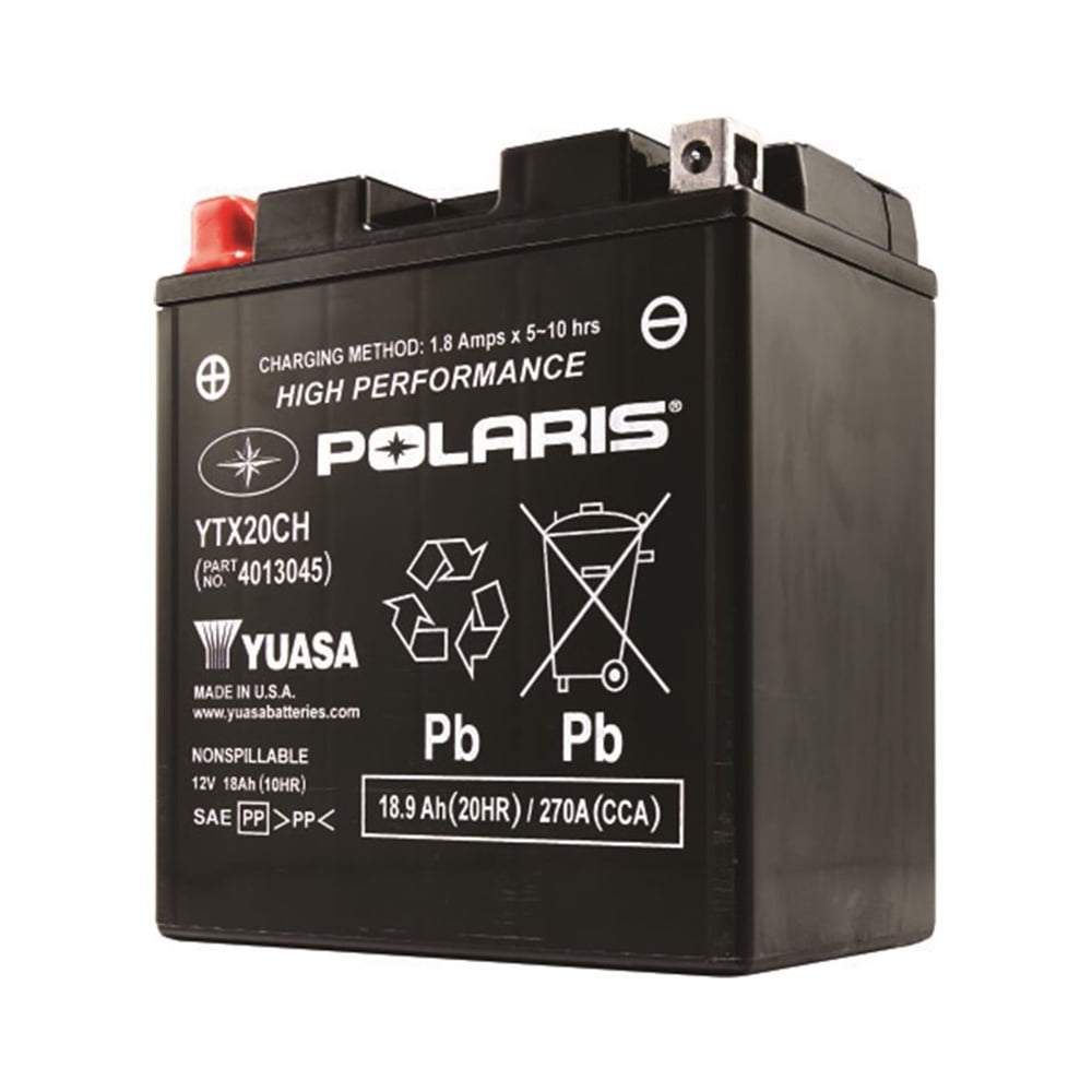 Polaris 4013045 Sealed NonSpill Battery OEM Indy Rush Pro RMK