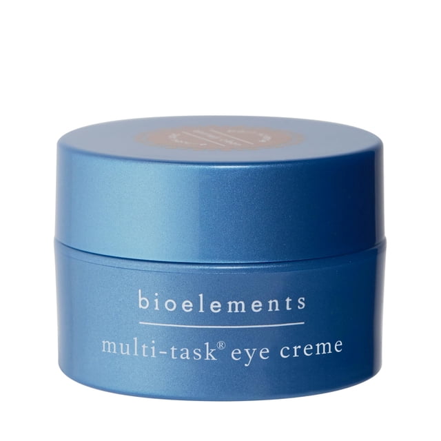 Crema para ojos Bioelements, multitarea, 15 ml, para tratar la hinchazón vegana