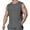 Dark Gray, variant on Leesechin Men's Linen Sleeveless Shirts Button Down Beach Tank Top Basic Solid Shirt Vest with Pocket