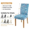 thumbnail image 5 of Chair Covers for Dining Room 4 Pack, Stretch Retro Tribal Dining Chair Covers, Washable Kitchen Slipcovers, Removable Seat Protector for Home or Banquet, 5 of 6