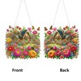 thumbnail image 3 of Kit Arte Con Diamantes DIY Casa Flores Forma Especial Doble Cara, 3 of 9