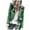 Green, variant on Fesfesfes Women Jacket Long Sleeve Open Front Short Outwear Zipper Jacket Coat Top Under $10