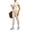 A2 Beige, variant on GILIGEGE Women 2 pieces Workout Sets,Full Zip Up Jacket High Waist Gym Leggings,Short Sleeve Crop Top Tracksuit Bodycon Matching Sweat Pants Sets,Compression Leggings Seamless Tracksuit Beige 2XL