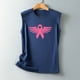 thumbnail image 5 of Camiseta Sin Mangas Para Mujer Moda Casual Sin Mangas Impreso Señoras Cuello Redondo Blusas Tops Camiseta Odeerbi ODB152705, 5 of 5