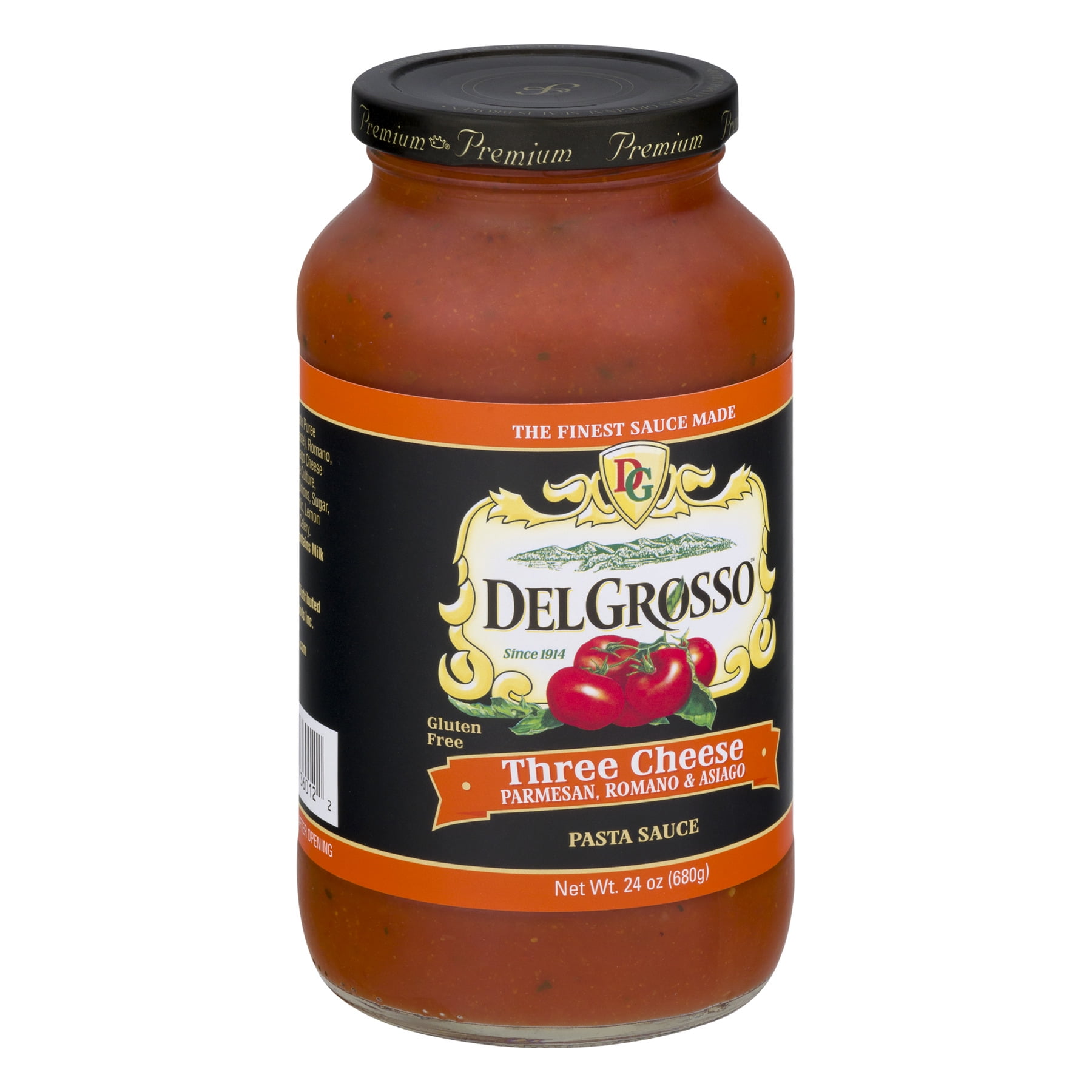 (12 pack) Del Grosso 24oz. Three Cheese