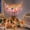 Pink-With Light, variant on Stuffed Animal Hammock Macrame Boho Plush Toy Net Hammock for Stuffed Animals Corner Hanging Stuffed Animal Storage Holder Teddy Bear Net Kids Room