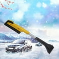 thumbnail image 6 of 25 Inch Extendable Car Ice Scraper and Snow Brush, 2-in-1 Retractable Winter Tool with 180° Pivoting Head & Ergonomic Grip for Cars, Trucks, and SUVs, 6 of 9