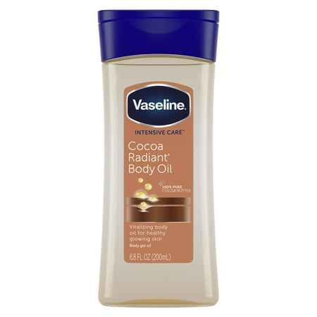 Vaseline Intensive Care Cocoa Radiant Body Gel Oil, 6.8 (Best Oil For Baby Skin Care)