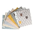 thumbnail image 1 of 8pcs 40 * 50cm NO Repeat Design Printed Floral Cotton Fabric Suitable for Stitching DIY Sewing, 1 of 6