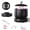 Black, variant on Orolcol Ultrasonic UV-C Denture Cleaner ,42KHz Retainer Cleaner Machine for Invisalign Portable Waterproof Mouth Guard Cleaner with Timer 3-Mode 180ml Night Guard Cleaner Powerful Cleaning-Best Gift