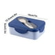 thumbnail image 3 of Lonchera con Dos Compartimentos para Estudiantes, Ideal para La Oficina. Lonchera Bento Apta para Microondas. Lonchera de Plástico., 3 of 6