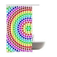 thumbnail image 2 of WOPOP Dots Waterproof Polyester Bathroom Shower Curtain 60x72 Inches, 2 of 2