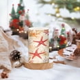 thumbnail image 2 of Yayeee Flameless Candles with Remote Flickering Battery Operated Multi Color Changing, Orange Starfish, 2 of 7