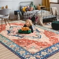 thumbnail image 4 of Homore Traditional Pattern Mystic Medallion Area Rug, 9' x 12', Multicolor, 4 of 7