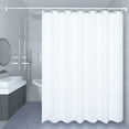 thumbnail image 6 of PEVA Shower Curtain Liner Clear - Waterproof Bathroom Shower Liner, Lightweight, Fits Standard Tub/Shower (Clear), 6 of 9