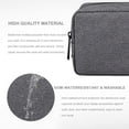 thumbnail image 3 of 23x11x5cm Electronics Organizer Bag Carry Accessories Case, Portable Pouch Bag Wire Cable Organizer, 3 of 5