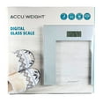 thumbnail image 5 of Accuweight 400 lb Digital Glass Weighing Scale, tempered glass, 5 of 5