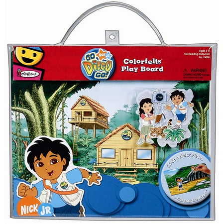 Colorforms Colorfelts: Go Diego Go