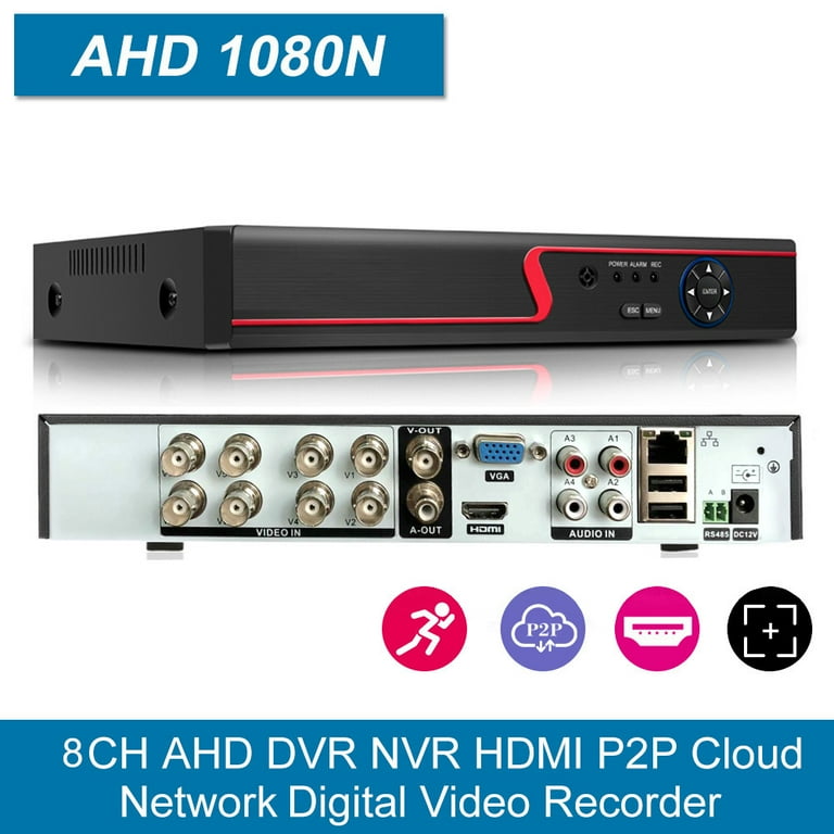 dvr 8ch 1080p