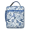 thumbnail image 5 of Flower Insulated Lunch Box Men Reusable Lunch Tote Bag Lightweight Lunch Tote Portable Bag Work Camping, 5 of 6
