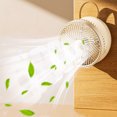 thumbnail image 5 of Portable Fans Under $50, Hwkond New Wall-mounted Small Fan Portable Multi-purpose Table Fan Household Wall-mounted Rechargeable Circulating Usb Wall-mounted Fan, 5 of 9