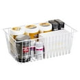 thumbnail image 6 of Sanno White Refrigerator Freezer Storage Basket (4 Count), 6 of 6