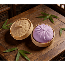 Kumdkd Big Bun Squeeze Toy, Realistic Imitation Bread Stress Relief Ball, Hand Strengthener & Fidget Toy for Adults & Kids, Portable Silicone Stress Reliever for Anxiety, Focus, Music Therapy