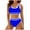 BU2*, variant on Women's Bikini Sets High Waisted Sporty 2 Piece Swimwear Color Block Bathing Suits Indoor Outdoor Activities Sporty Training Swimsuit
