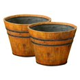 thumbnail image 1 of Ensemble de 2 Jardinières en Bois pour Barriques, 1 of 1