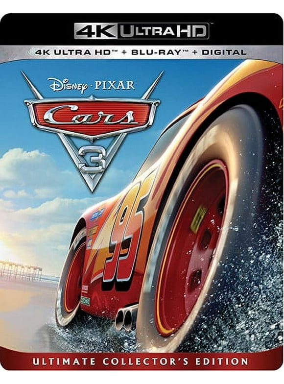 Cars 3 (4K Ultra HD + Blu-ray + Digital Code)