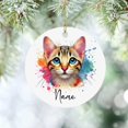 thumbnail image 6 of Ocicat Ornament, Customized Ocicat Christmas 2025 Ornament Gift, Ocicat Lover Ornament Keepsake, Personalized Ocicat's Name Ornament On Christmas Birthday, Custom Ocicat Colorful Ornament C5aVF6, 6 of 6