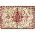 thumbnail image 1 of Ahgly Company Machine Washable Indoor Rectangle Traditional Khaki Gold Area Rugs, 5' x 8', 1 of 7