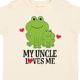 thumbnail image 4 of Inktastic My Uncle Loves Me Frog Boys or Girls Toddler T-Shirt, 4 of 5
