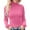 Hot Pink, variant on Gyexs Winter Sweaters for Women Soft Turtleneck Long Sleeve Wool Sweater Wool Base Layer Sweater Pullover Tops Womens Fall Clothes, Hot Pink, Size One Size