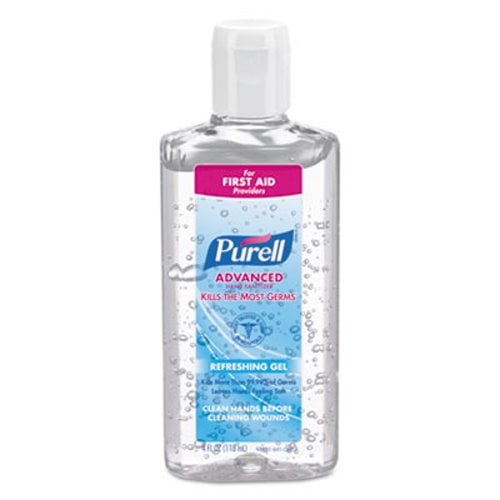 Gojo 9651 PURELL® Advanced Hand Sanitizer Gel 4 fl oz Portable Flip Cap Bottle