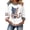 04-White, variant on 250th Anniversaries USA Plus Size Sweatshirt for Women America 250years T Shirts Long Sleeve Patriotic USA Flag Tops 1776-2026 Tops 04-White XXXL