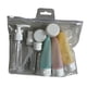 thumbnail image 5 of Juego de botellas de viaje Frascos acondicionadora Botellas de spray vacías para regalos Blanco shamjiam Botella de viaje, 5 of 6