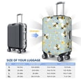 thumbnail image 5 of Goofa Bees Pattern Luggage Covers For Suitcase,Suitcase Cover Protector Fit 18-32 Inch Luggage-X-Large, 5 of 9
