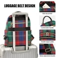 thumbnail image 3 of FORMRS Mini Backpack Purse for Women Quilted Travel Daypack Casual Shoulder Bag, Red Green Pattern, 3 of 7