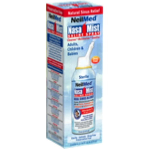 Nasamist Saline Spray Isotonic 75 ml (Pack of 2)