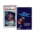 thumbnail image 1 of NFL FOOTBALL PSA Graded Card Mystery Pack | Grade 8+ Guaranteed | Contains One Graded Vintage, Rookie, Legend or Current Star , 1 of 1