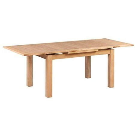Trithi Furniture Portland American Solid Oak Rectangle Extendable