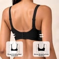 thumbnail image 3 of GIRLQUEEN Everyday Wireless Plus-Size Bras for Women, Full Coverage Soft Sleep Bra, Comfort Seamless Support Bra, 3 of 11