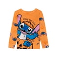 thumbnail image 2 of Lilo & Stitch Girls Halloween Long Sleeve Top and Pant Pajama Set, 2-Piece, Sizes 4-10, 2 of 3