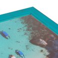thumbnail image 4 of ArtToFrames 6x30 inch Turquoise Picture Frame, Green Wood Poster Frame (4745), 4 of 8