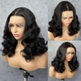 thumbnail image 5 of Transparent Lace Frontal Wig Human Hair 4x4 Human Hair Wigs for Women Pre Plucked Lace Front Human Hair Wig, 5 of 7