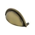 thumbnail image 4 of Nostalgic Warehouse Cplead Egg And Dart 3" Center To Center Cup Cabinet Pull - Nickel, 4 of 7