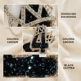 thumbnail image 5 of 1PC Sparkling Cartoon Number 4 Birthday Candle - Glittery Crown Design' Birthday Parties, Cake Decorations, Festive Celebrations, 5 of 6