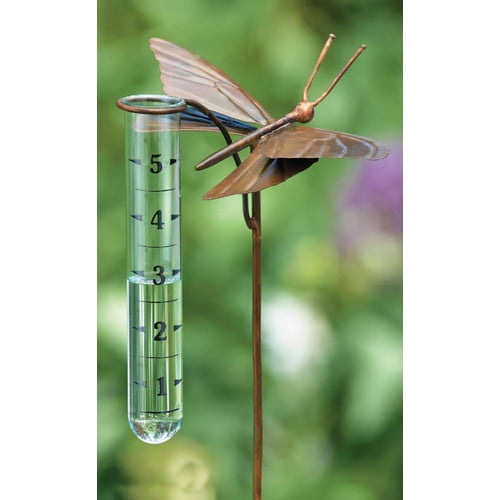 Ancient Graffiti Butterfly Rain Gauge (Set of 4) by Ancient Graffiti