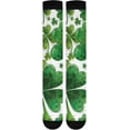 thumbnail image 7 of St. Patrick's Day Green Clover Compression Socks for Women&Men Circulation-Best Support for Nurses, Running, Athletic-1 Pairs Gift, 7 of 7
